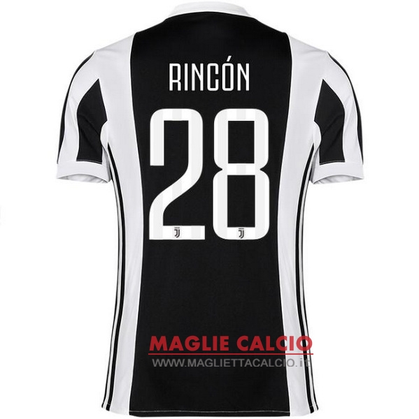 nuova maglietta juventus 2017-2018 rincon 28 prima